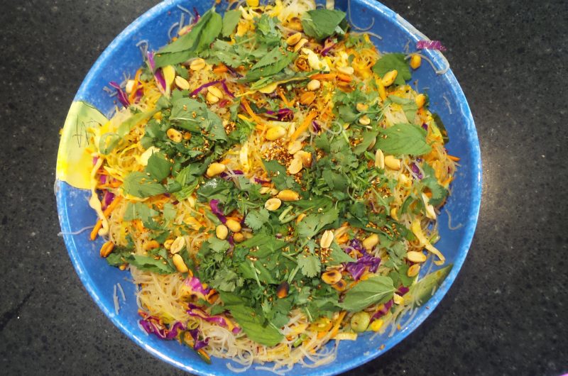 Vermicelli Rice Noodle Salad